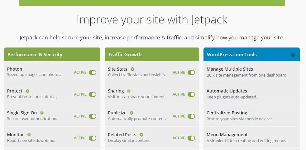 Blog writing with Jetpack