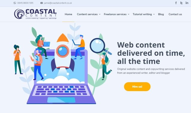 New year, new web design