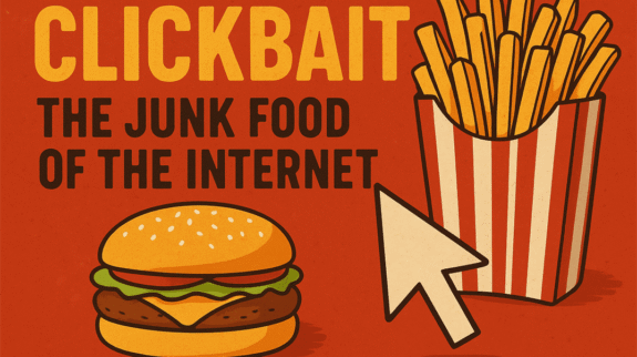 Clickbait The junk food of the internet Clickbait: The junk food of the internet