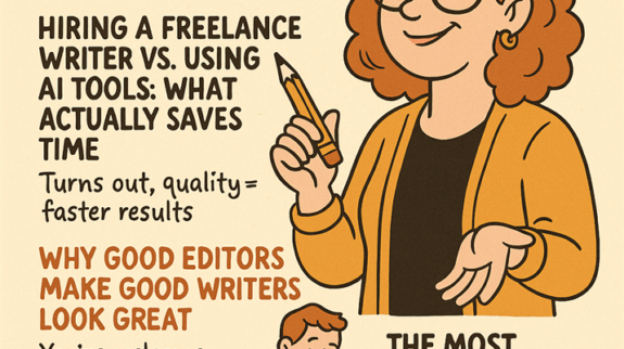 Freelancers vs. AI: What actually saves time (and sanity) when you’re creating content
