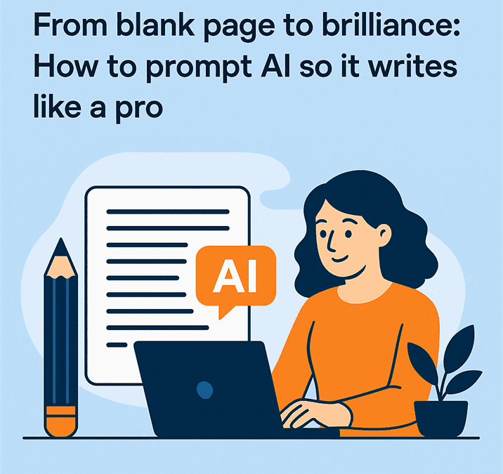 How to prompt AI so it writes like a pro