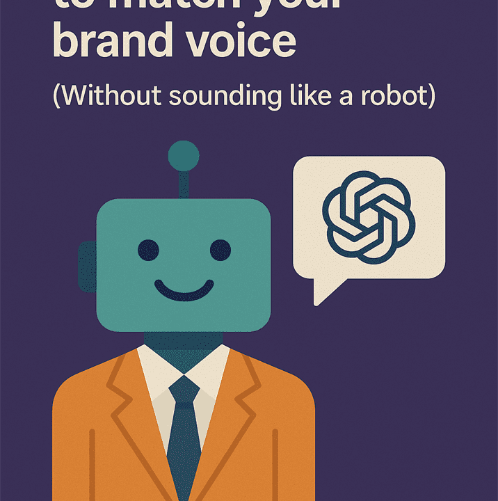 How to train AI to match your brand voice