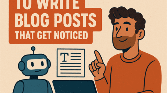 How to use AI to write blog posts that get noticed How to use AI to write blog posts that get noticed