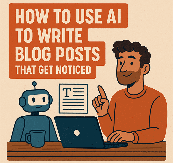 How to use AI to write blog posts that get noticed (without sounding like a toaster wrote it) How to use AI to write blog posts that get noticed
