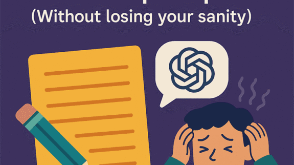 How to write great ChatGPT prompts