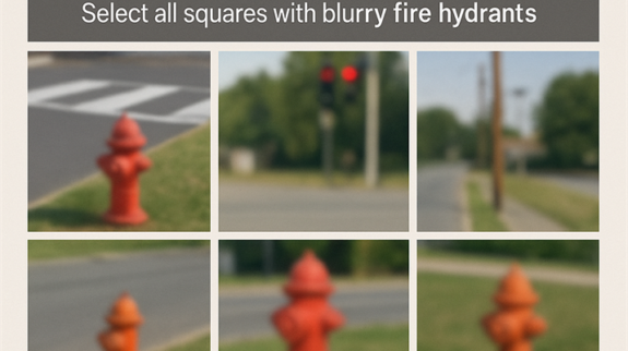 Prove you’re not a robot by identifying every blurry fire hydrant since 1978 CAPTCHAs: Prove you’re not a robot by identifying every blurry fire hydrant since 1978