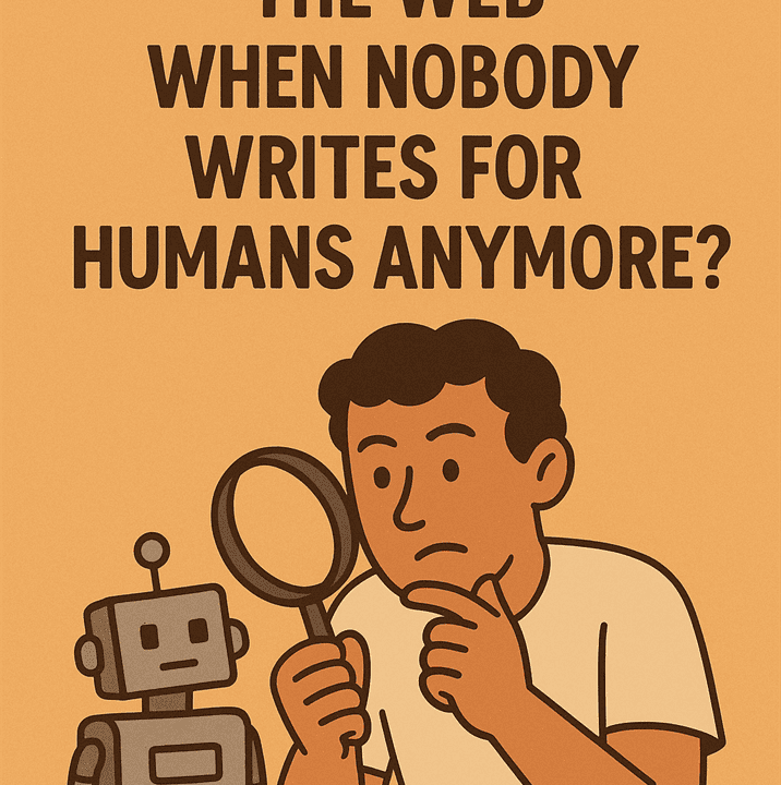 What happens to the web when nobody writes for humans anymore