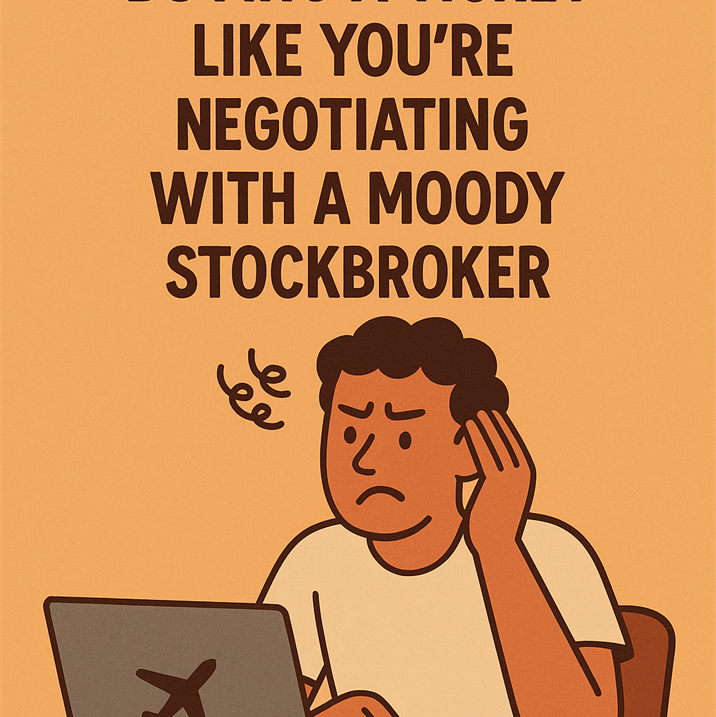 When airlines treat buying a ticket like you’re negotiating with a moody stockbroker