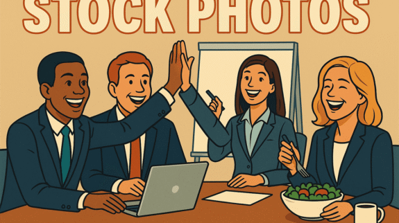 Why every corporate website looks like a meeting of unnaturally cheerful models Stock photos: Why every corporate website looks like a meeting of unnaturally cheerful models