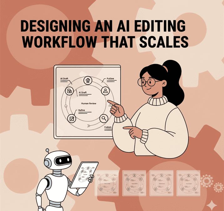 From raw output to publish-ready: Designing an AI editing workflow that scales Designing an AI editing workflow that scales