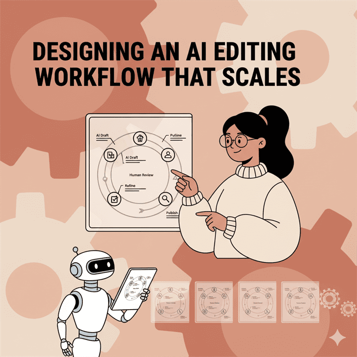 Designing an AI editing workflow that scales