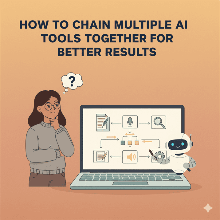 How to chain multiple AI tools together for better results