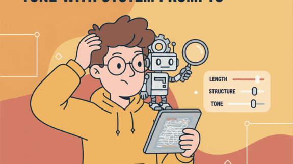 How to manage AI output length, structure and tone with system prompts