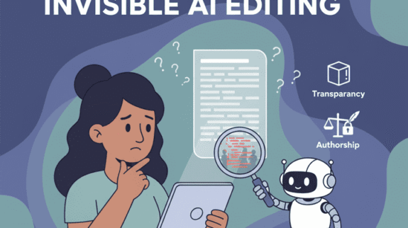 The ethics of invisible AI editing The ethics of invisible AI editing
