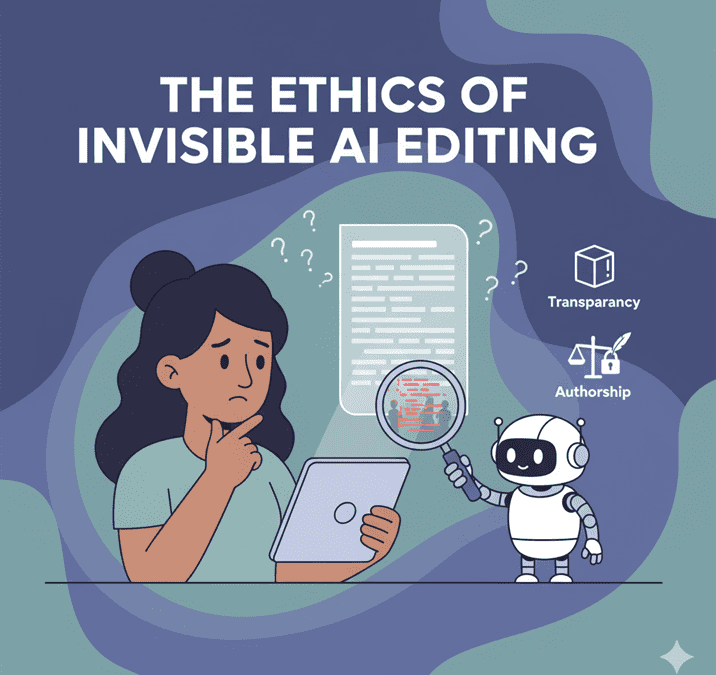 The ethics of invisible AI editing