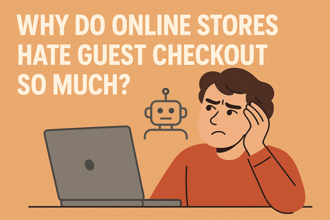 Why do online stores hate guest checkout so much Why do online stores hate guest checkout so much