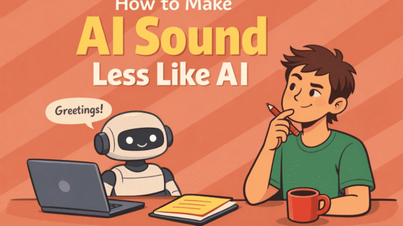 how to make ai sound less like ai