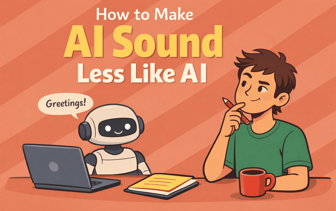how to make ai sound less like ai