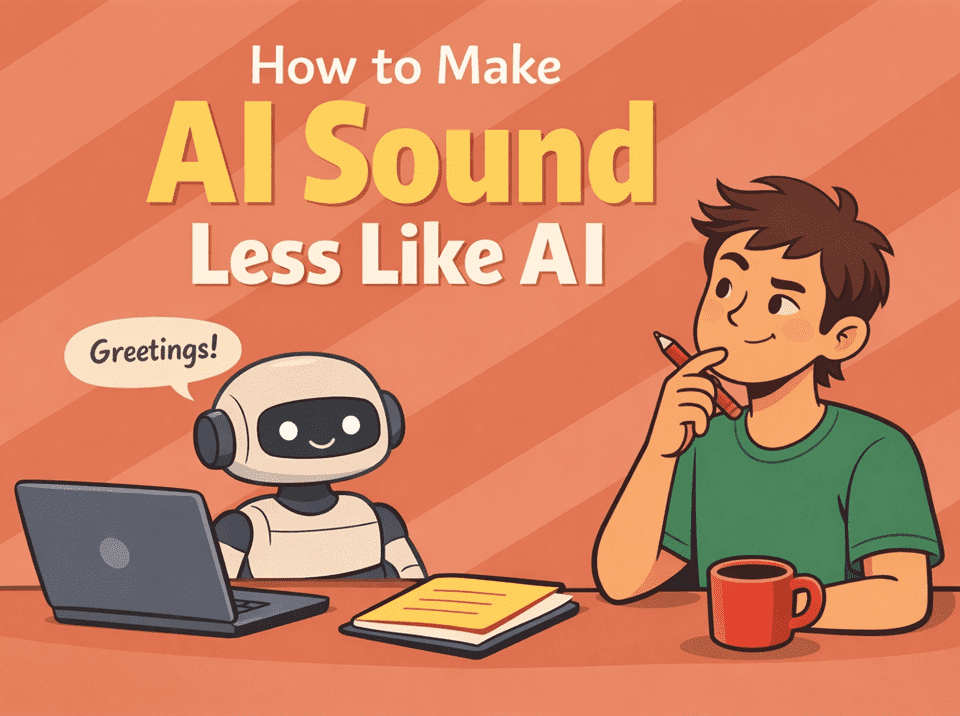 how to make ai sound less like ai