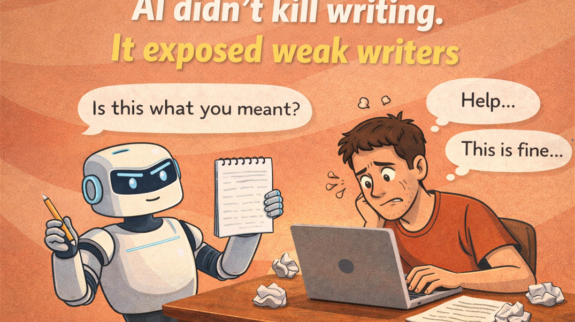 ai didn’t kill writing. it exposed weak writers