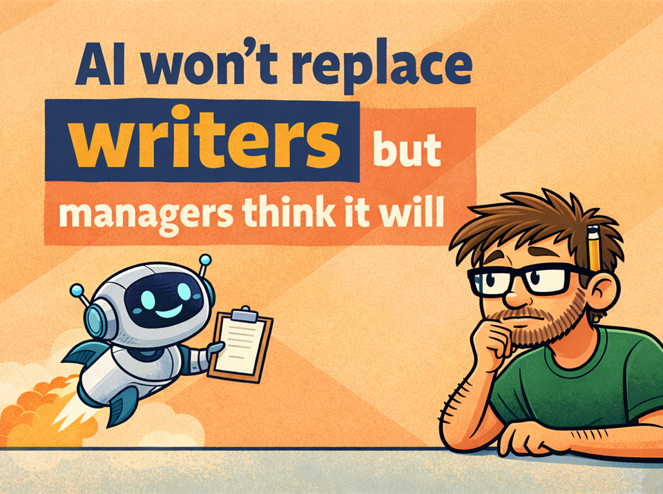 ai won’t replace writers but a surprising number of managers think it will