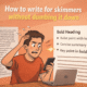 how to write for skimmers without dumbing it down