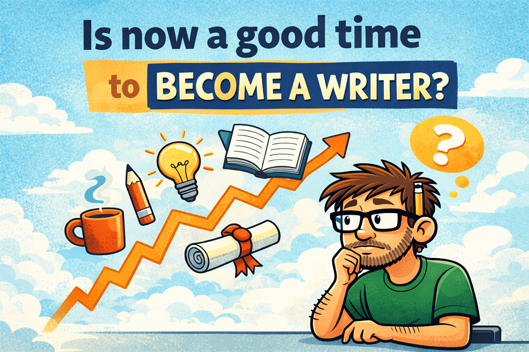 is now a good time to become a writer