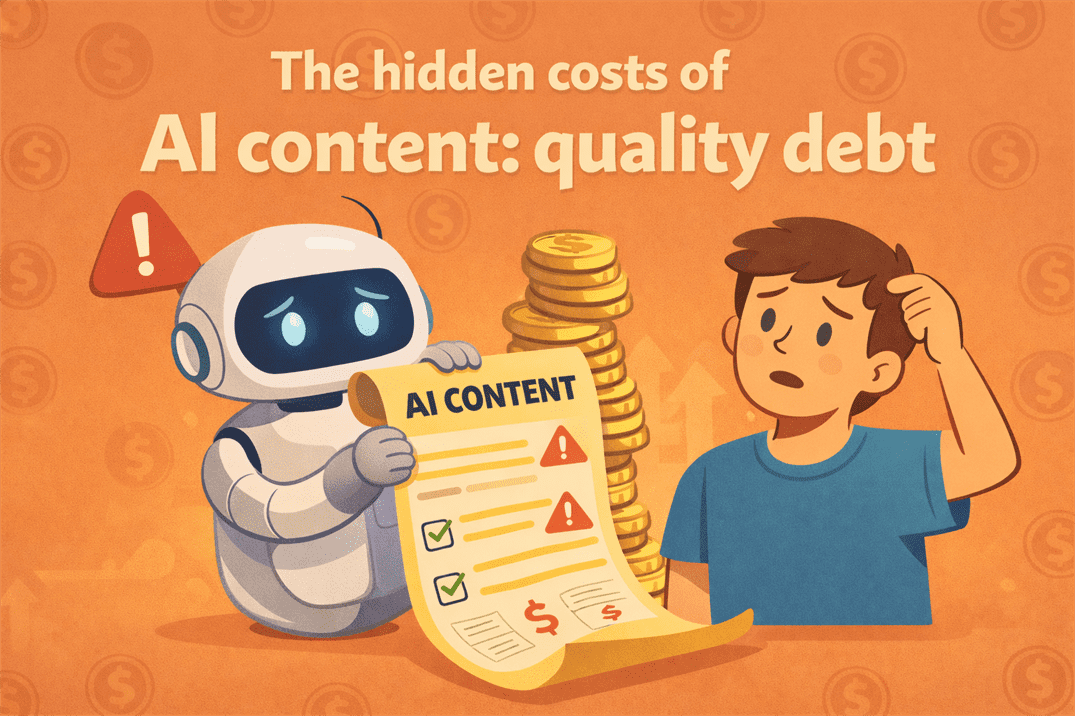 the hidden costs of ai content quality debt
