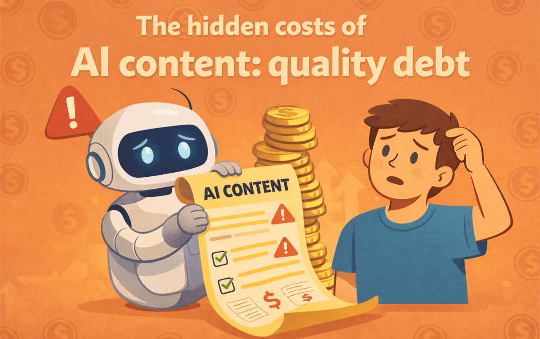 the hidden costs of ai content quality debt