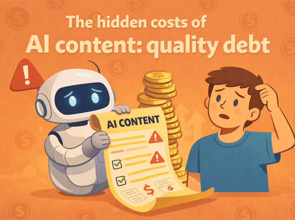 the hidden costs of ai content quality debt