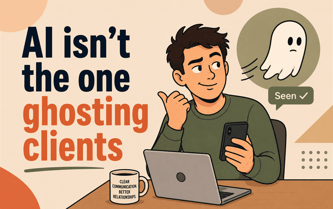 ai isn't the one ghosting clients