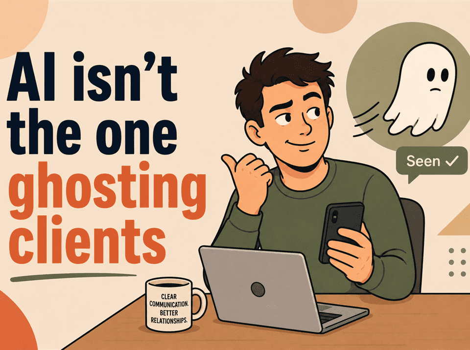 AI isn't the one ghosting clients ai isn't the one ghosting clients
