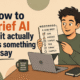 how to brief ai so it actually has something to say