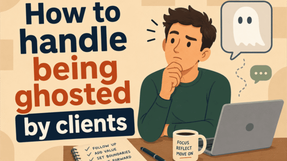 how to handle being ghosted by clients