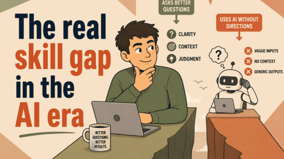 the real skill gap in the ai era