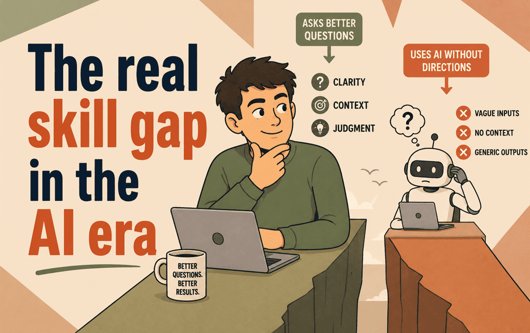 the real skill gap in the ai era