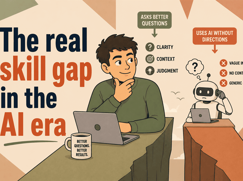 The real skill gap in the AI era is judgment the real skill gap in the ai era