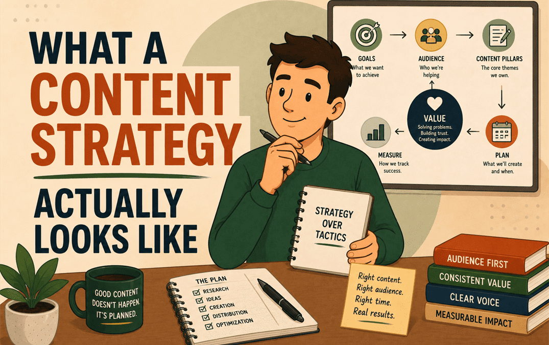 what a content strategy actually looks like