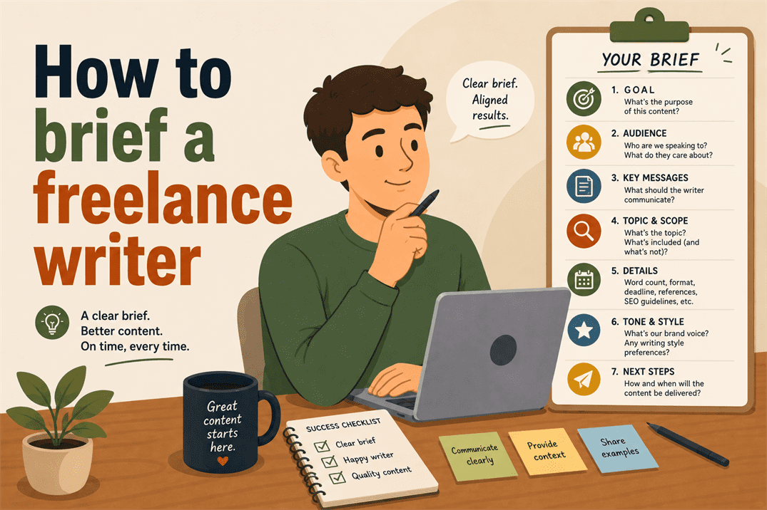 how to brief a freelance writer how to brief a freelance writer