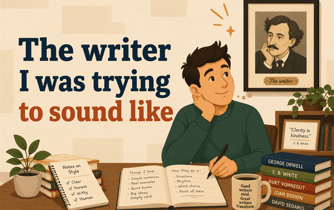 the writer i was trying to sound like