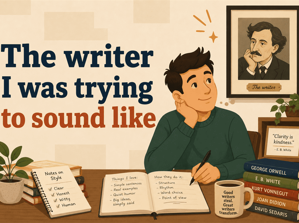 the writer i was trying to sound like