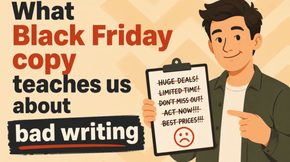 what black friday copy teaches us about bad writing what black friday copy teaches us about bad writing