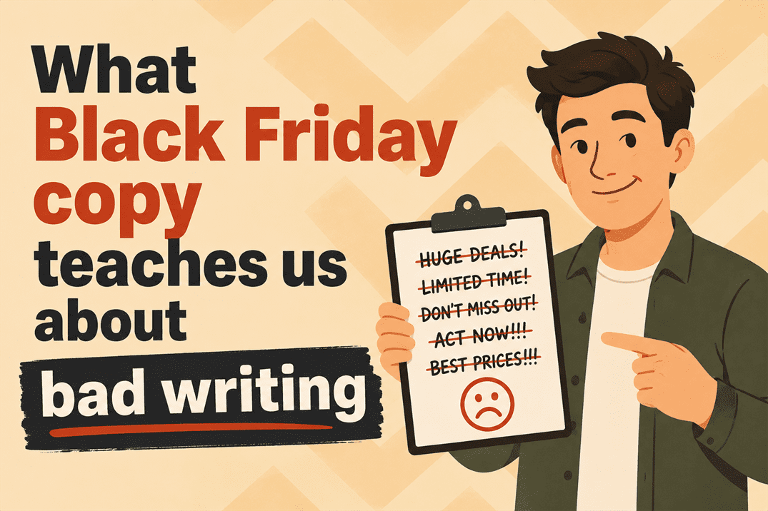 what black friday copy teaches us about bad writing