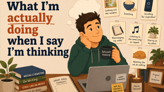 what i'm actually doing when i say i'm thinking what i'm actually doing when i say i'm thinking
