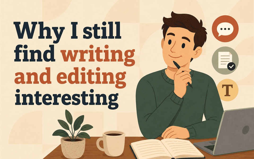 why i still find writing and editing interesting