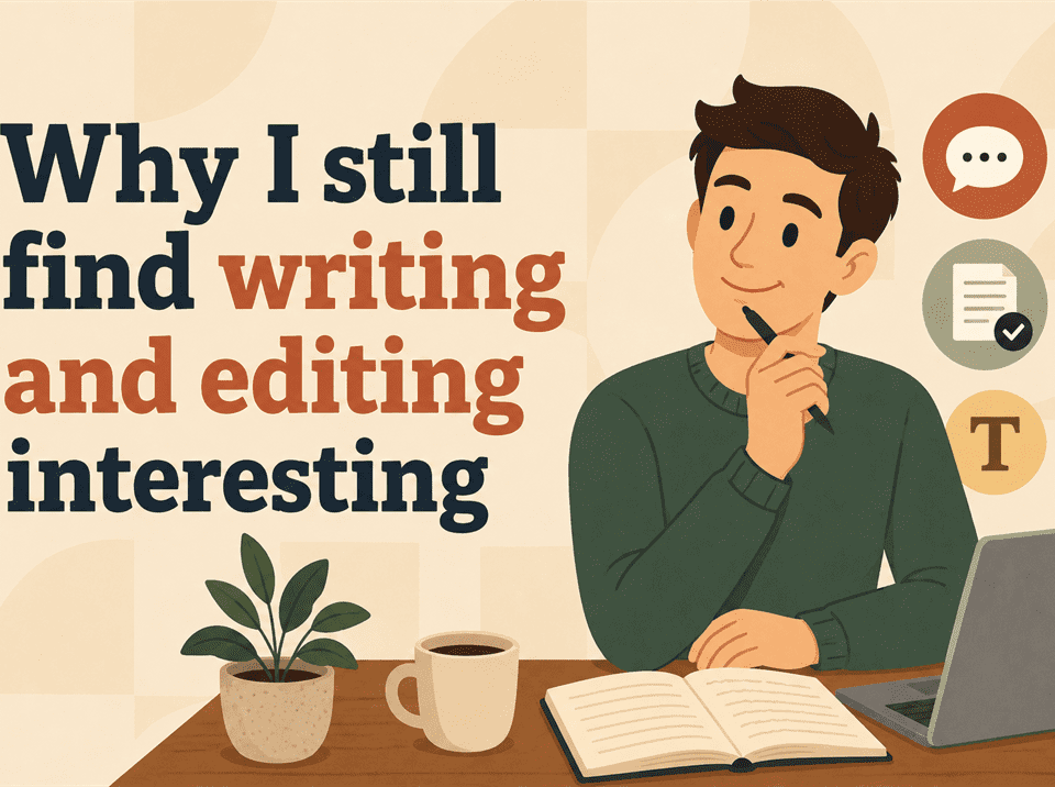 why i still find writing and editing interesting
