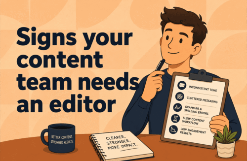 signs your content team needs an editor