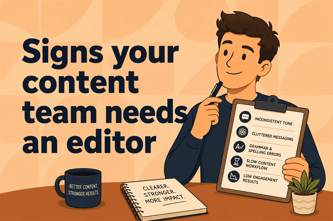 signs your content team needs an editor